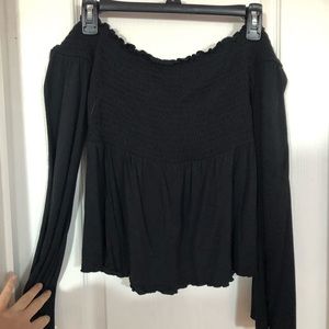 AMERICAN EAGLE OFF THE SHOULDER LONG SLEEVE